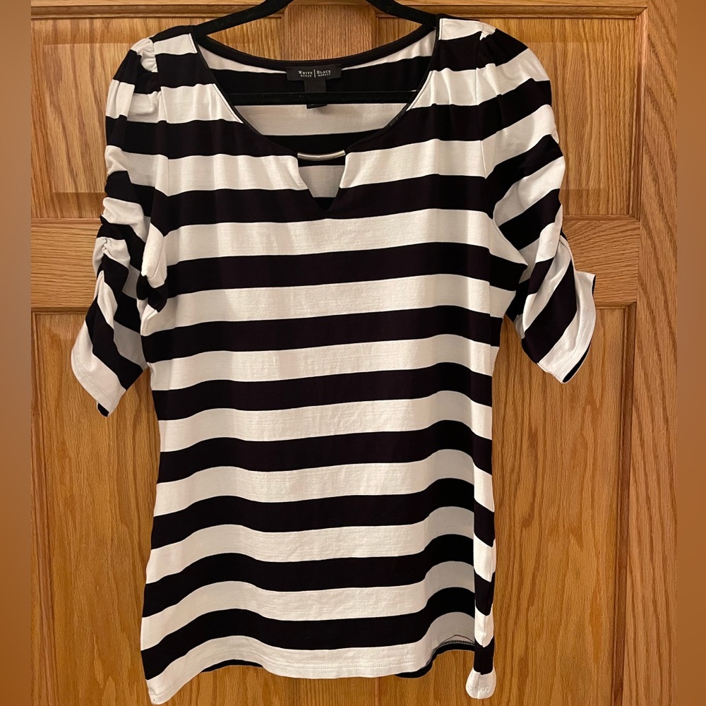 WHBM Striped Top - size L